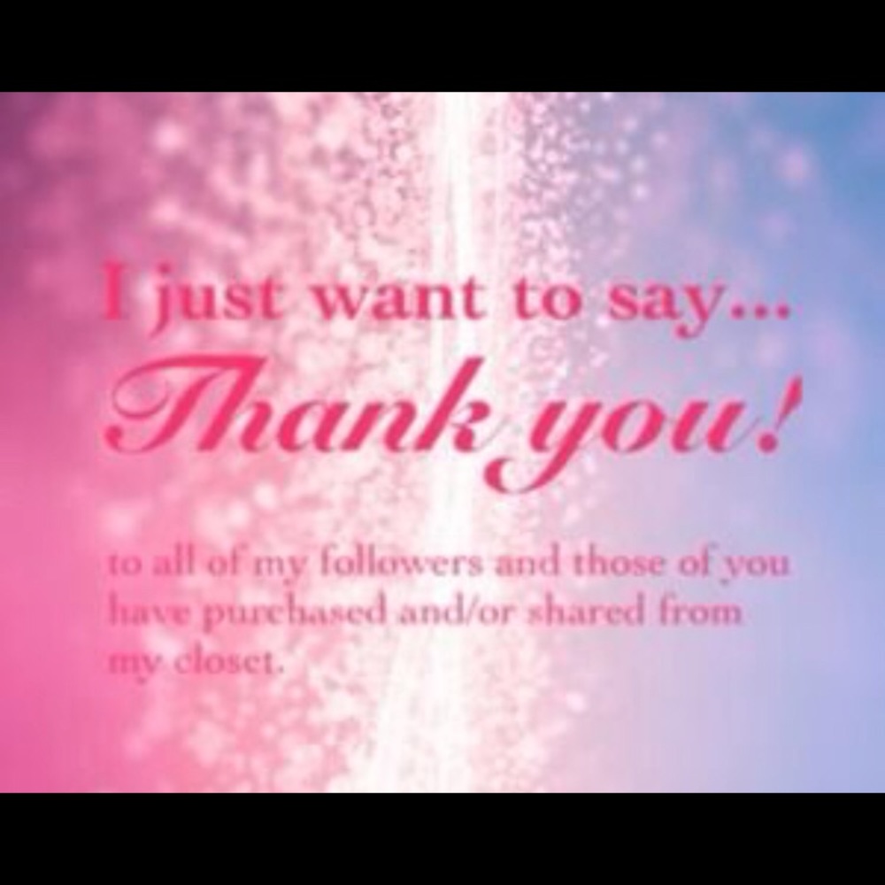 ❤️❤️Thank you for visiting my closet😊😊😊